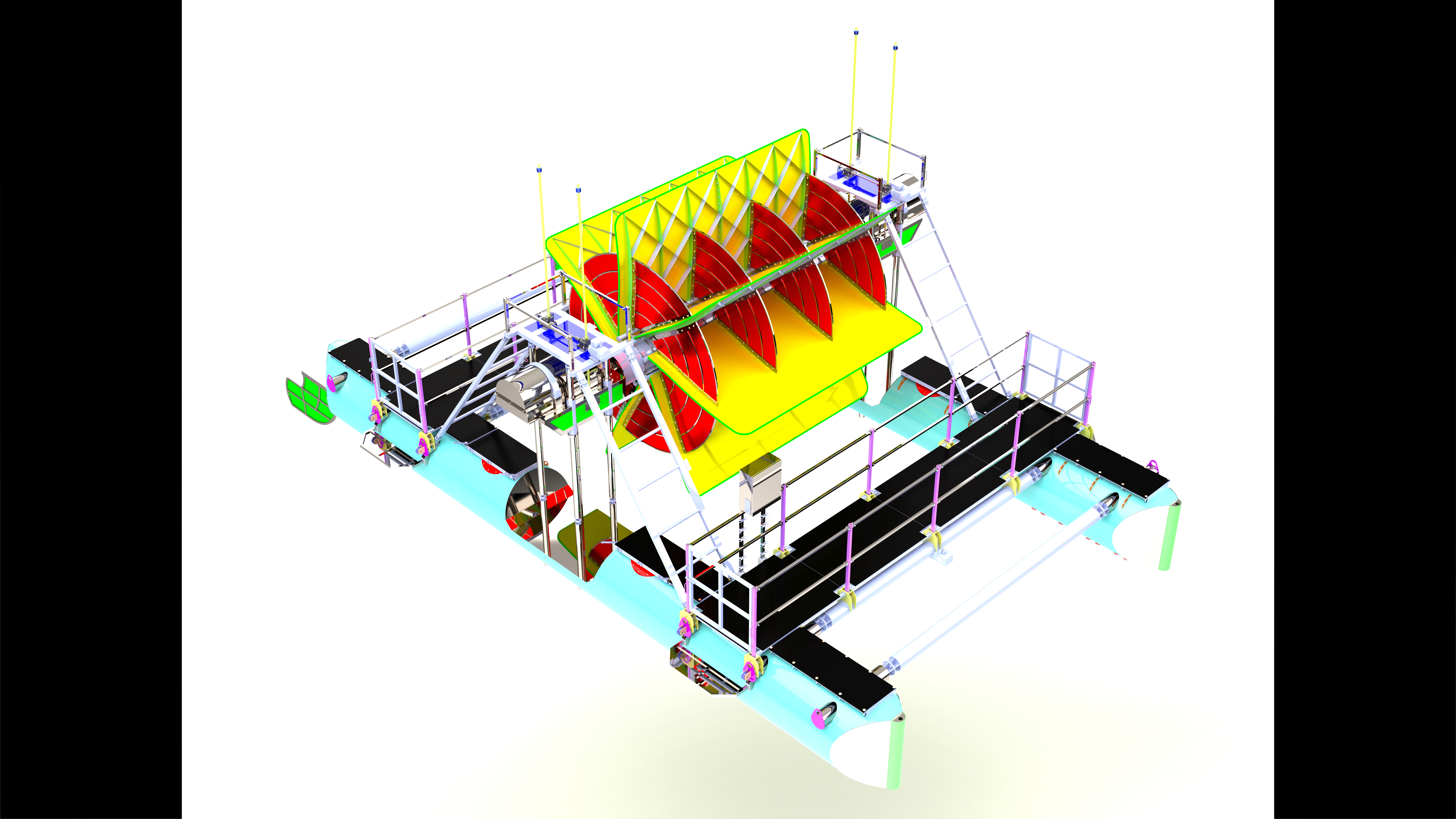 150 KW Floating Type Turbine